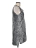 Bobi 100% Cotton Animal Print Silver Casual Dress Size M - photo 4