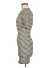 Soprano Stripes Gray Casual Dress Size M - photo 5