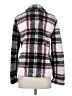CoffeeShop 100% Polyester Plaid Burgundy Pullover Sweater Size S - photo 2