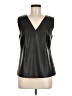 Ann Taylor Black Sleeveless Blouse Size M - photo 1