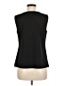 Ann Taylor Black Sleeveless Blouse Size M - photo 2