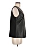 Ann Taylor Black Sleeveless Blouse Size M - photo 4