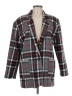 Tracy Evans Limited Plaid Gray Coat Size M - photo 1