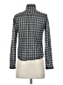J.Crew Houndstooth Gray Long Sleeve Blouse Size 2 - photo 2