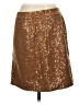 Ann Taylor LOFT 100% Polyester Gold Formal Skirt Size 4 - photo 2