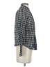 J.Crew Houndstooth Gray Long Sleeve Blouse Size 2 - photo 4