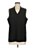 Studio Park Black Sleeveless T-Shirt Size M - photo 1