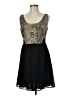 Peppermint Stars Black Cocktail Dress Size M - photo 1