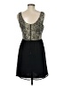 Peppermint Stars Black Cocktail Dress Size M - photo 2