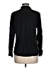 Ann Taylor LOFT Black Long Sleeve Button-Down Shirt Size M - photo 2