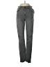 FRAME Denim Chevron-herringbone Gray Jeans Size 27 waist - photo 1