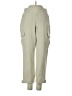 T by Talbots Solid Green Cargo Pants Size P (petite) - photo 1