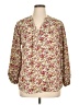 Tamara H. Floral Ivory 3/4 Sleeve Blouse Size 1X - photo 1