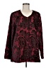 Coldwater Creek Burgundy Blazer Size M - photo 1