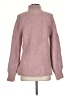 Gap Tweed Pink Turtleneck Sweater Size XS - photo 2