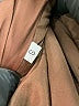 Fashion 100% Nylon Brown Jacket Size S - photo 6