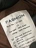 Fashion 100% Nylon Brown Jacket Size S - photo 7