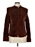 Isaac Mizrahi LIVE! Solid Brown Jacket Size 12 - photo 1