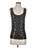 Ellen Tracy Silver Tank Top Size S - photo 1