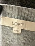 Ann Taylor LOFT Gray Pullover Sweater Size XS - photo 7