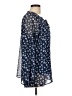Liz Claiborne 100% Polyester Blue Long Sleeve Blouse Size L - photo 4