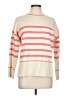 Tahari Stripes Ivory Pullover Sweater Size L - photo 1