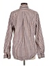 Assorted Brands 100% Cotton Checkered-gingham Brown Long Sleeve Button-Down Shirt Size M - photo 2
