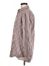 Assorted Brands 100% Cotton Checkered-gingham Brown Long Sleeve Button-Down Shirt Size M - photo 5