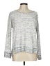 Red Haute Metallic Silver Pullover Sweater Size L - photo 1