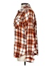 Cato Plaid Orange Long Sleeve Button-Down Shirt Size L - photo 5