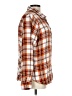 Cato Plaid Orange Long Sleeve Button-Down Shirt Size L - photo 4