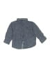 CALVIN KLEIN JEANS Chevron-herringbone Blue Long Sleeve Button-Down Shirt Size 6-9 mo - photo 1