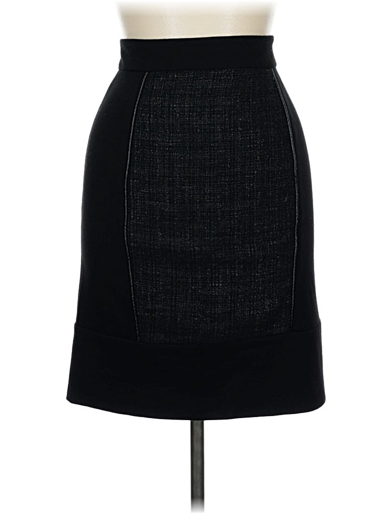 Pre-owned Preen By Thornton Bregazzi Wool Skirt In Black