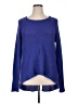 Nicole by Nicole Miller Solid Blue Pullover Sweater Size XL - photo 1