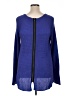 Nicole by Nicole Miller Solid Blue Pullover Sweater Size XL - photo 2