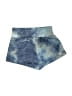 Les Tout Petits Tie-dye Blue Denim Shorts Size 3 - photo 2