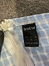 Shein Checkered-gingham Blue Casual Dress Size 4 - photo 7