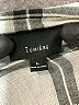 Lumiere 100% Cotton Plaid Silver Long Sleeve Button-Down Shirt Size L - photo 7
