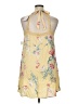 Eyeshadow 100% Rayon Yellow Casual Dress Size XL - photo 2