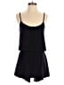 Topshop Solid Black Romper Size 6 - photo 1