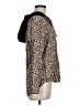 Amp Animal Print Brown Long Sleeve Blouse Size M - photo 4