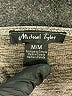Michael Tyler Gray Long Sleeve Top Size M - photo 7