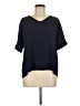 Caramela Blue Short Sleeve Blouse Size M - photo 1
