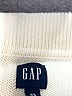 Gap 100% Cotton Stripes Ivory Pullover Sweater Size XS - photo 7
