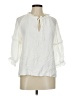CeCe Ivory White 3/4 Sleeve Blouse Size M - photo 1
