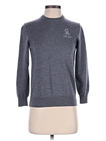 Roberto Cavalli Wool Pullover Sweater (view 1)
