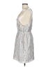 BCBGeneration Hearts Gray Casual Dress Size L - photo 5