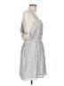 BCBGeneration Hearts Gray Casual Dress Size L - photo 4