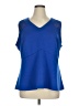 EMMA Blue Sleeveless Top Size 1X - photo 1