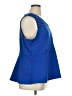 EMMA Blue Sleeveless Top Size 1X - photo 4